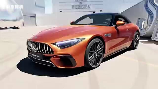 2023 梅赛德斯奔驰AMG SL 63 MANUFAKTUR Big Sur来了#奔驰amg