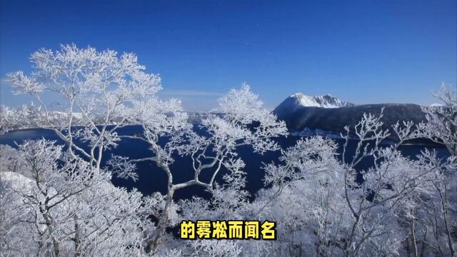 冬日的雾凇奇观观景点