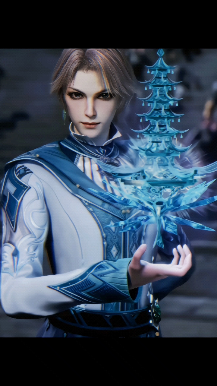 绝世唐门:万年后的七宝琉璃塔登场!宁荣荣后裔"宁天"帅气亮相