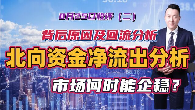 北向资金净流出A股市场,背后原因及回流分析!市场何时能企稳?