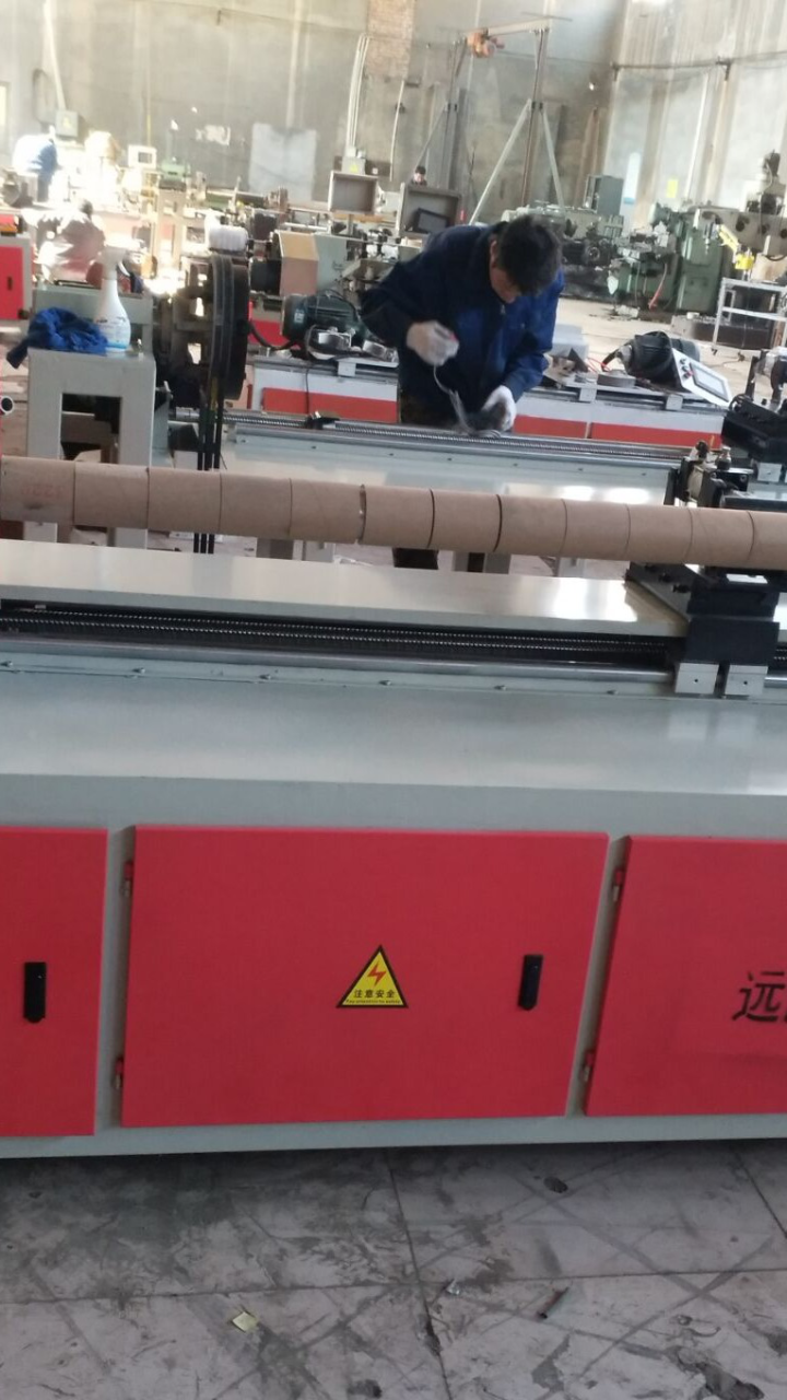 旧短纸管接管机可加长任意长度回收旧管翻新利润成倍