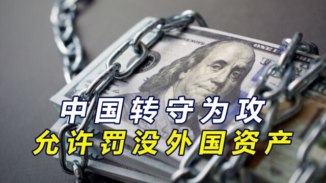 外国可成为被告,中国出台涉外新法,允许强制罚没外国商业财产