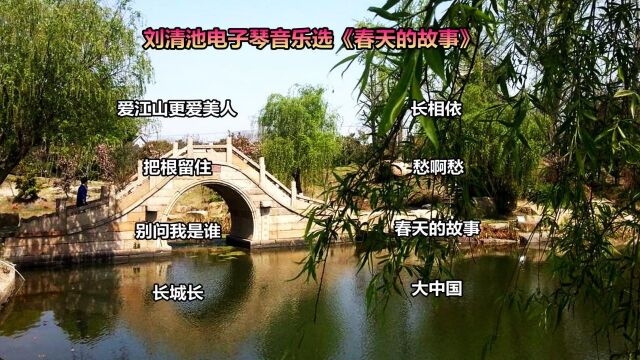 刘清池电子琴音乐选《春天的故事》