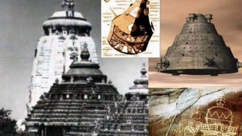 1943年印度一神庙发现UFO说明书，里面记载了制造方式和驱动方法