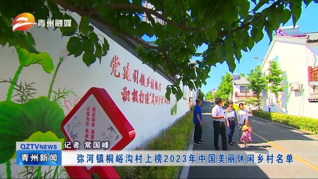 青州市弥河镇桐峪沟村上榜2023年中国美丽休闲乡村名单