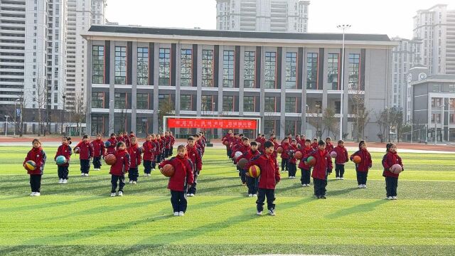 泗洪县洪泽湖路实验学校篮球操