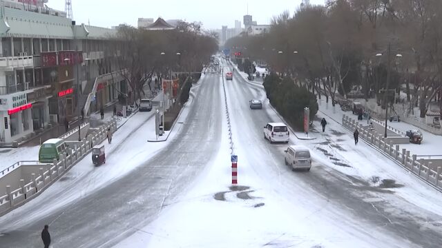 宁夏多条高速因降雪采取临时交通管制