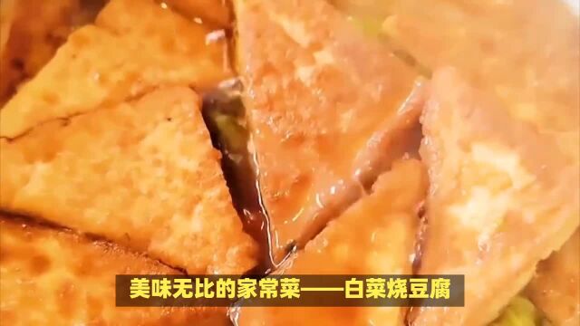 大厨秘笈|家庭必备白菜烧豆腐的完美烹饪指南