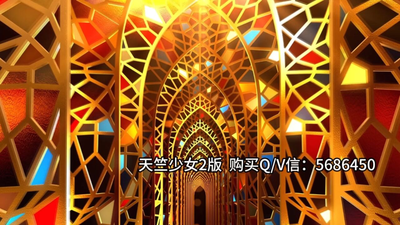 天竺少女led配乐成品视频背景印度舞蹈背景