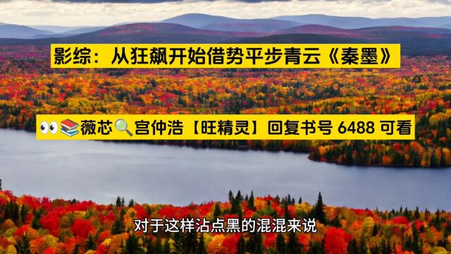 影综:从狂飙开始借势平步青云《秦墨高启强》完结热书○分享