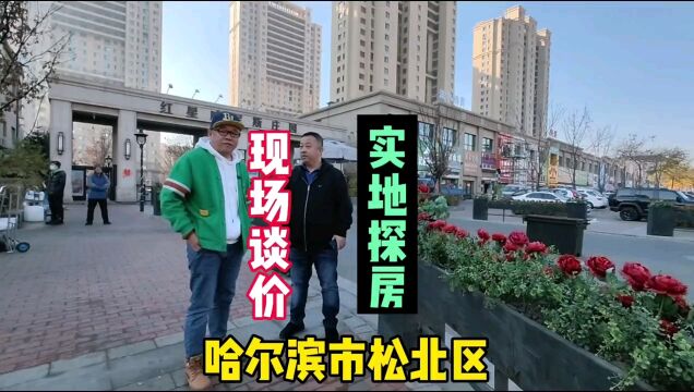 黑龙江省哈尔滨市松北区真实房价,鬼哥实地探房现场谈价,全程纪实拍摄