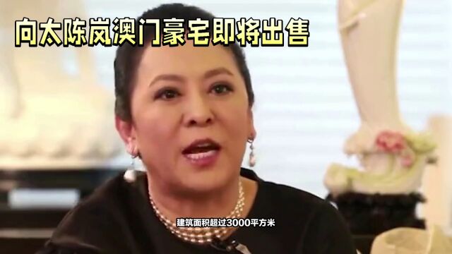 向太陈岚豪宅出售:揭秘背后隐藏的秘密和市场动态