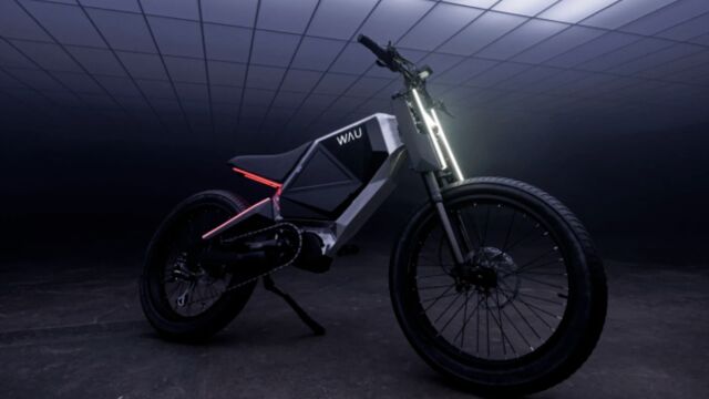 遵循赛博朋克美学打造的电动单车 WAU Cyber EBike