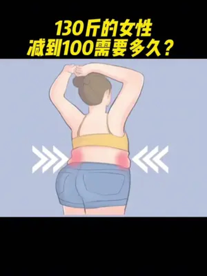 130的女生減到100要多久?#減脂 #瘦肚子 #塑形 #運動 #居家鍛鍊