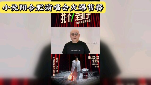 众星力挺小沈阳合肥演唱会,小沈阳是有点子圈内人缘的