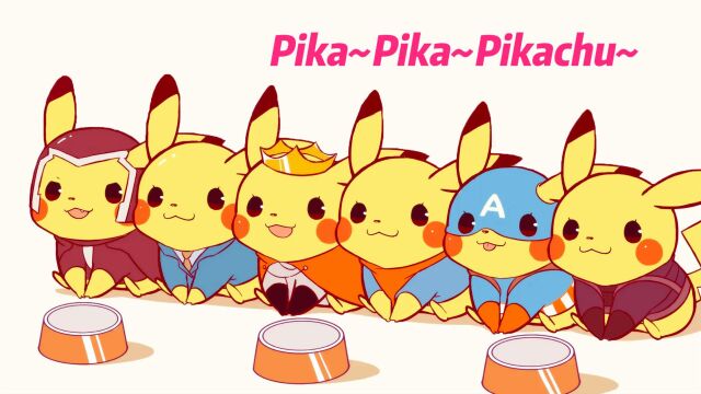 前方高萌!整个幼儿园都失控了!Pikachu~