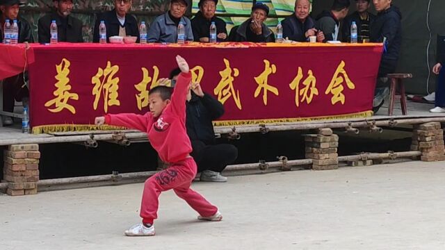 甘肃甘谷:姜维故里,六峰孙家庄庙会,武术助兴汇演