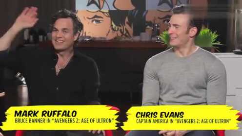Chris Evans & Mark Ruffalo 'Avengers (Exclusive Interview)