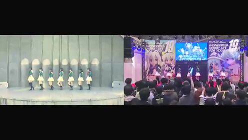 「Wake up,girls!」剧场版，MV与LIVE比較動画