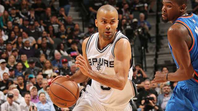 圣安东尼奥马刺球星帕克集锦标志性光速突破上篮打成21