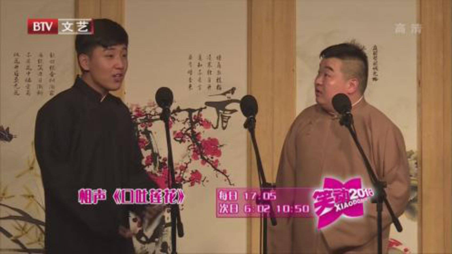 相声《口吐莲花》 《你说我唱》