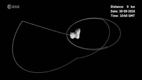 罗塞塔号登陆67P彗星前最后飞行轨迹01