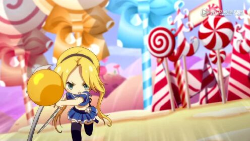 【20cut】#酷跑英雄#刀妹反击!少女力量爆发反胜花剑!