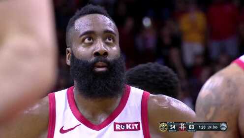 《NBA全场回放》【纯享】掘金vs火箭精华回放 哈登晃倒穆雷卡皇破纪录