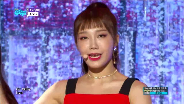 60FPS 1080P | APINK  I'm So Sick, 에이핑크  1도 없어 Show Music Core 20180707