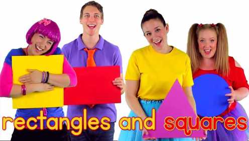 Sing along Shapes Song - with lyrics (featuring Debbie Doo)