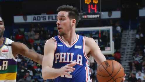 《NBA全场集锦》【原声】76人111-110鹈鹕 戴维斯反手上篮西蒙斯抢断暴扣