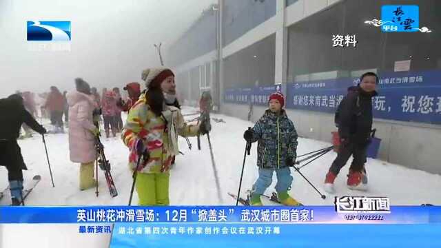 英山桃花冲滑雪场:12月“掀盖头”武汉城市圈首家!