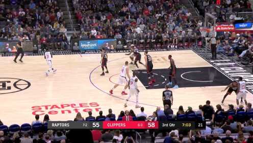 《NBA全场集锦》【扣篮】莱昂纳德炮弹传球送妙传 祖巴茨霸王举鼎双手重扣