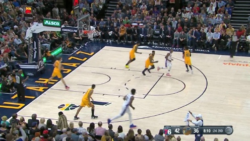 《NBA全场集锦》【得分】现场给你上课 恩比德撤步后仰清脆刷网