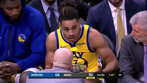 《NBA全场回放》【回放】勇士vs魔术第3节 富尼耶连射三分手感火热