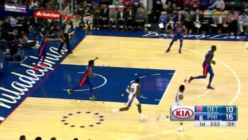 《NBA全场集锦》【得分】奥奎因粗中有细助攻米尔顿 罗斯上场建功抛投命中