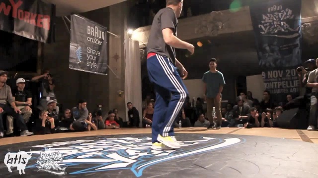 2011年BOTY 街舞大赛 地板舞对决Niek vs Vicious Vic