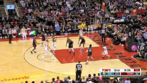 《NBA比赛集锦》霍勒迪兄弟连线 心有灵犀瞬间完成空中灌篮