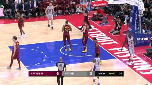 《NBA全场集锦》我觉得你还是不够硬 梅克直冲拦下无视乐福凶狠犯规2+1