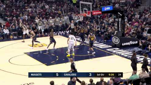 《NBA全场集锦》确定不是回放？哈里斯携手巴顿底角势如破竹连飙三分