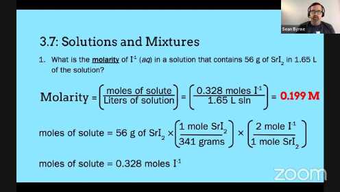 AP Chemistry_ 3.7-3.10 Solutions, Mixtures, and Solubility