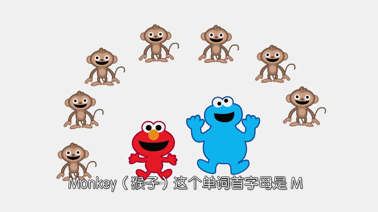 芝麻街abc 13集