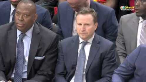 《NBA全场回放》【原声回放】雄鹿vs奇才第4节 比尔连中关键球比赛进加时