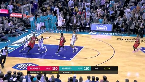 《NBA全场集锦》伊巴卡最后时刻造关键犯规 两罚全中绝杀黄蜂
