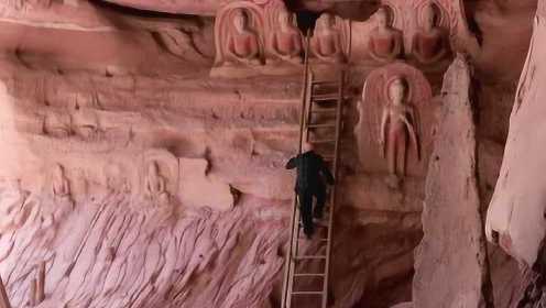 一百年没人爬得上去的大佛头顶溶洞 考古学家竟发现这个！