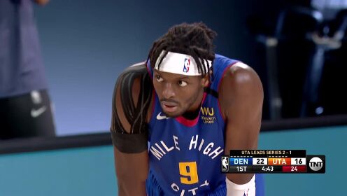《NBA全场集锦》安排的妥妥当当！约老师背牵制两人制导格兰特三分刷网