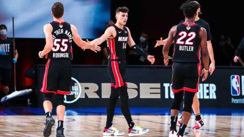 《NBA总决赛》【原声】湖人104-115热火 巴特勒40分大三元詹眉合计仅40分