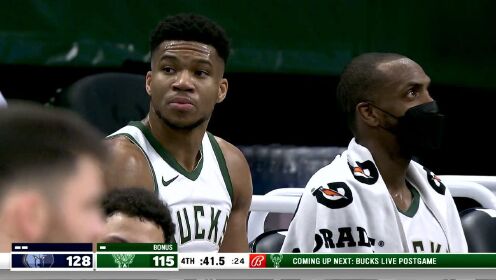 《NBA全场集锦》灰熊vs雄鹿 第4节中文解说回放