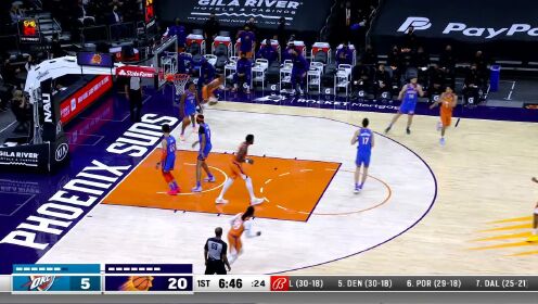 《NBA全场集锦》【原声】雷霆103-140太阳 布克32分保罗17+12率队喜获5连胜