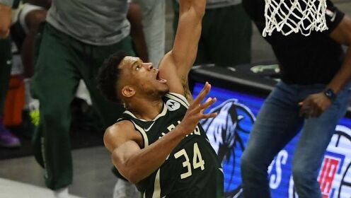 《NBA全场集锦》【球星】阿德托昆博vs热火集锦 砍下26分18篮板主场险胜热火